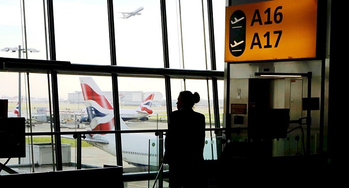 Protesters cause flight disruptions at London City Airport